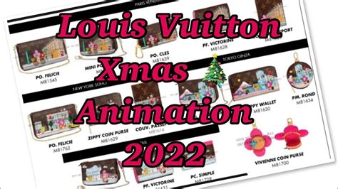 louis vuitton christmas animation 2022.